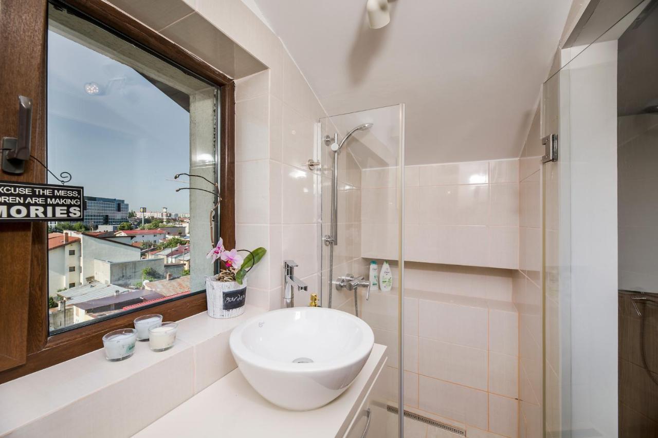 Bucharest Penthouse With Sauna And Terrace Екстериор снимка