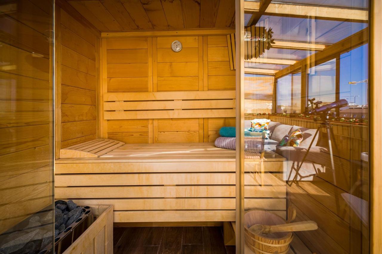 Bucharest Penthouse With Sauna And Terrace Екстериор снимка